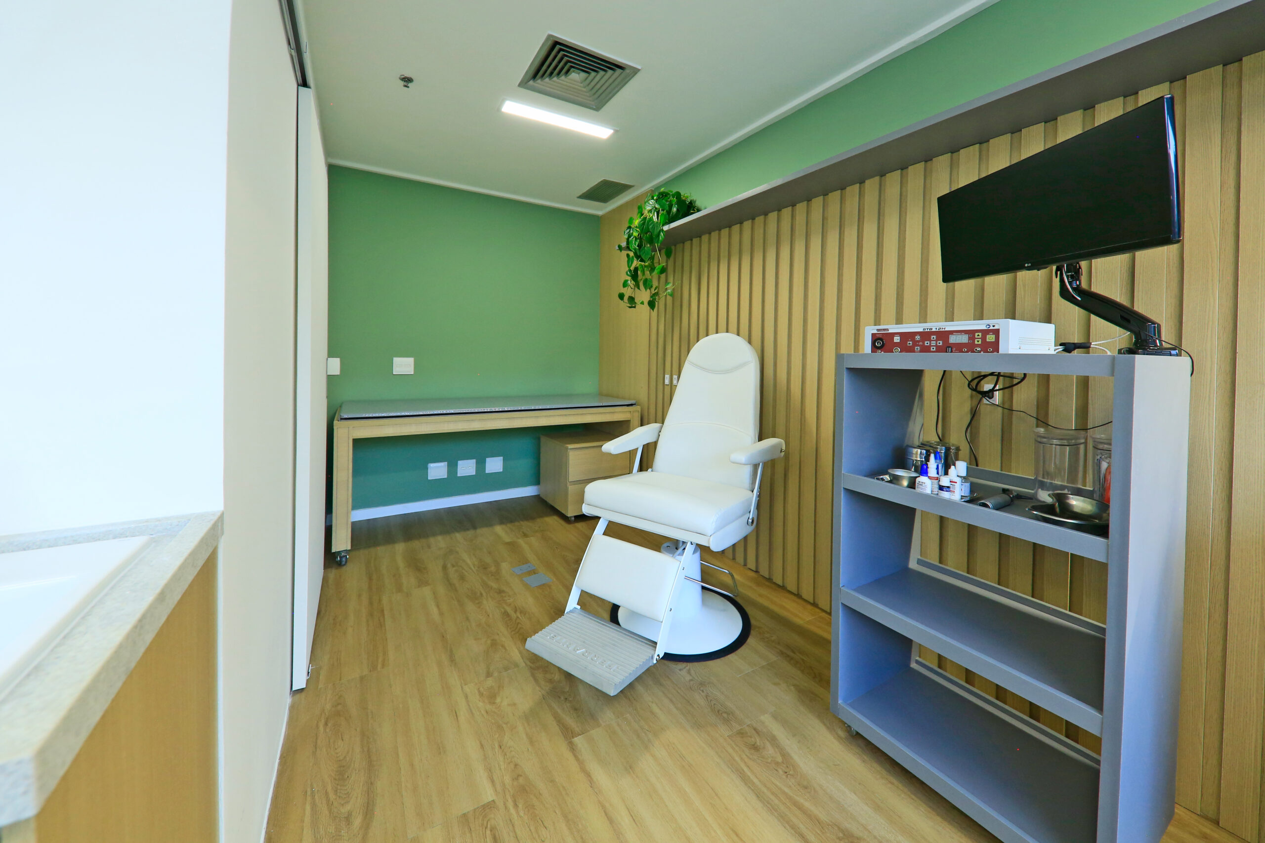Consultório da Dra. Ana Mariana na Sense Clinic, Itaim Bibi
